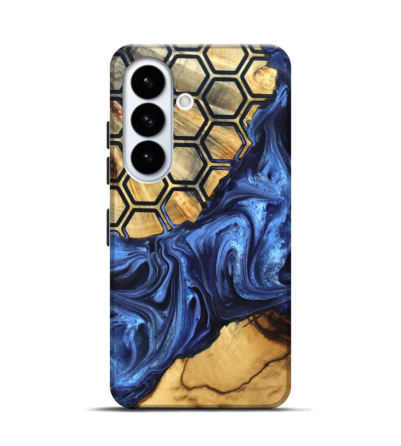 Galaxy S26 Wood Live Edge Phone Case - Izael (Pattern, 819791)