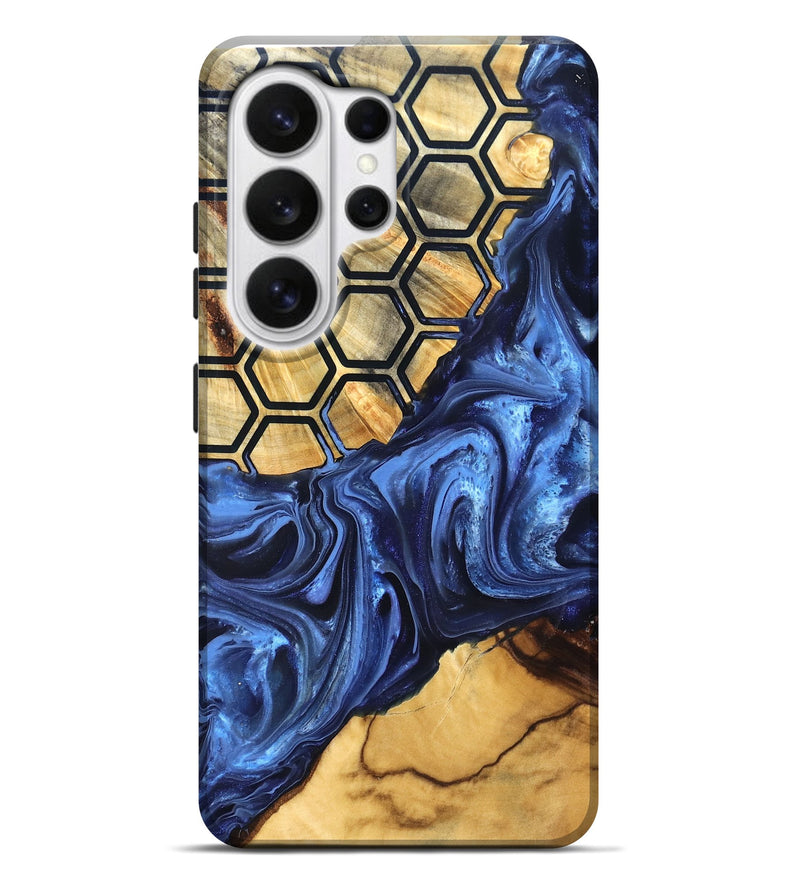 Galaxy S26 Ultra Wood Live Edge Phone Case - Izael (Pattern, 819791)