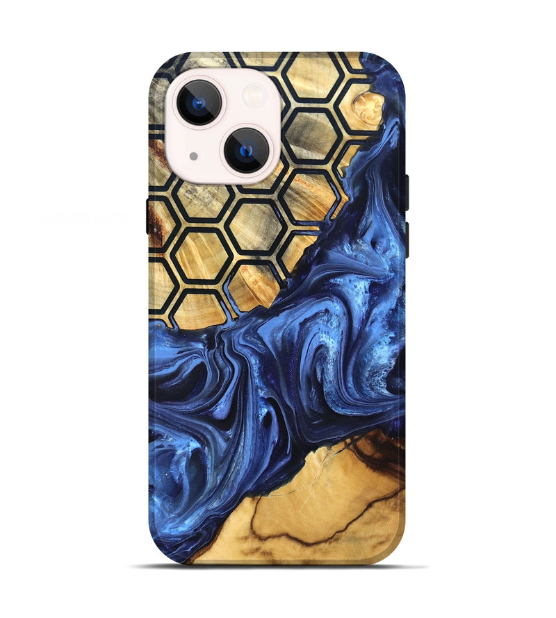iPhone 13 Wood Live Edge Phone Case - Izael (Pattern, 819791)