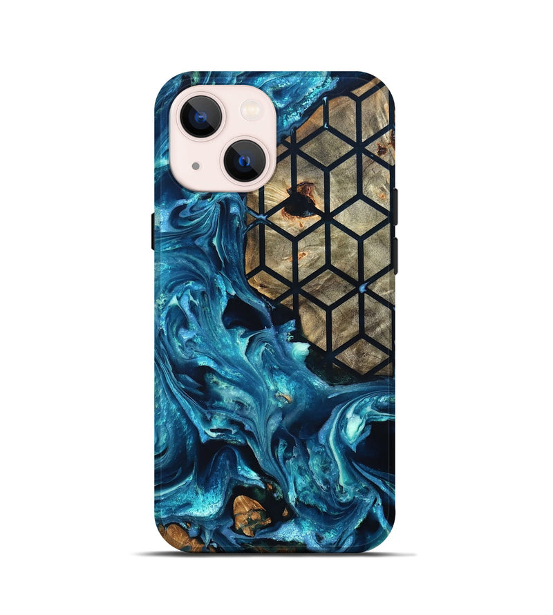 iPhone 13 mini Wood Live Edge Phone Case - Ryland (Pattern, 819792)