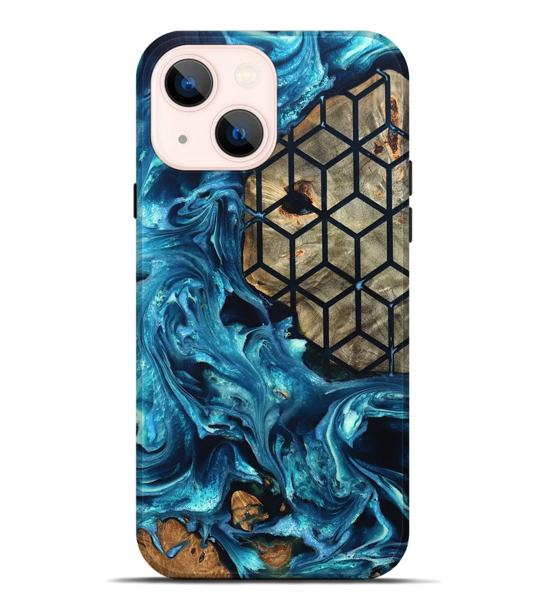 iPhone 14 Plus Wood Live Edge Phone Case - Ryland (Pattern, 819792)