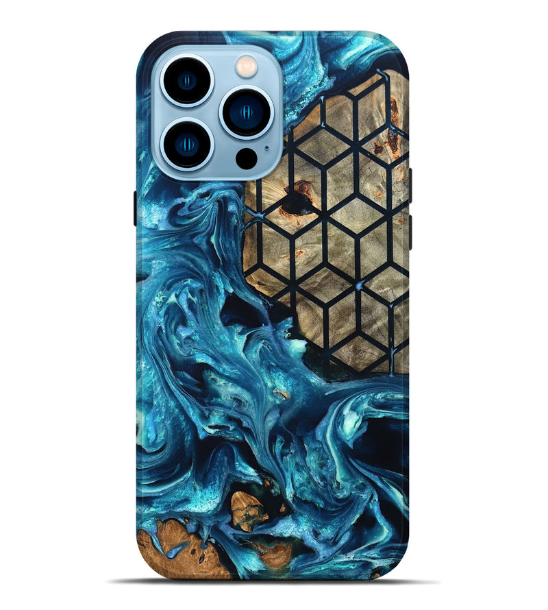 iPhone 14 Pro Max Wood Live Edge Phone Case - Ryland (Pattern, 819792)