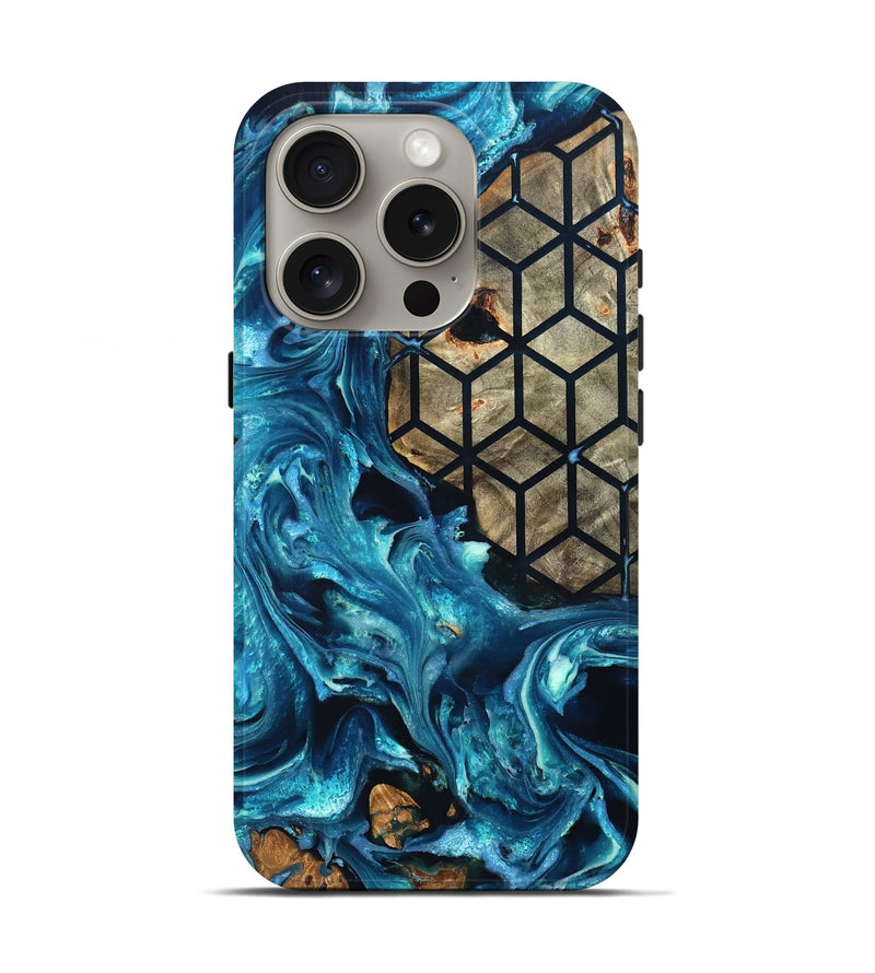 iPhone 16 Pro Wood Live Edge Phone Case - Ryland (Pattern, 819792)