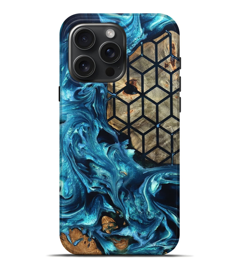 iPhone 16 Pro Max Wood Live Edge Phone Case - Ryland (Pattern, 819792)