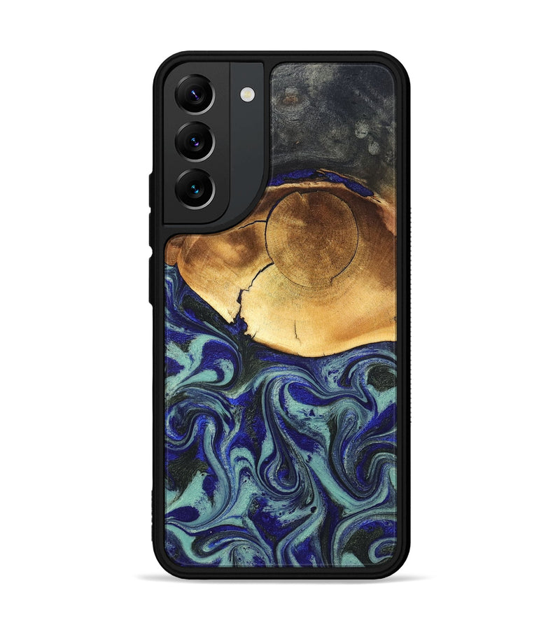 Galaxy S22 Plus Wood Phone Case - Antonia (Blue, 819799)