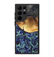 Galaxy S22 Ultra Wood Phone Case - Antonia (Blue, 819799)