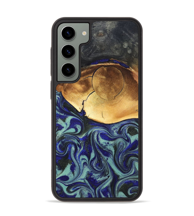 Galaxy S23 Plus Wood Phone Case - Antonia (Blue, 819799)