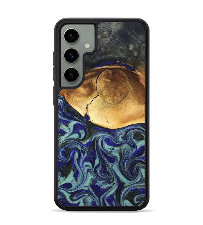 Galaxy S24 Plus Wood Phone Case - Antonia (Blue, 819799)