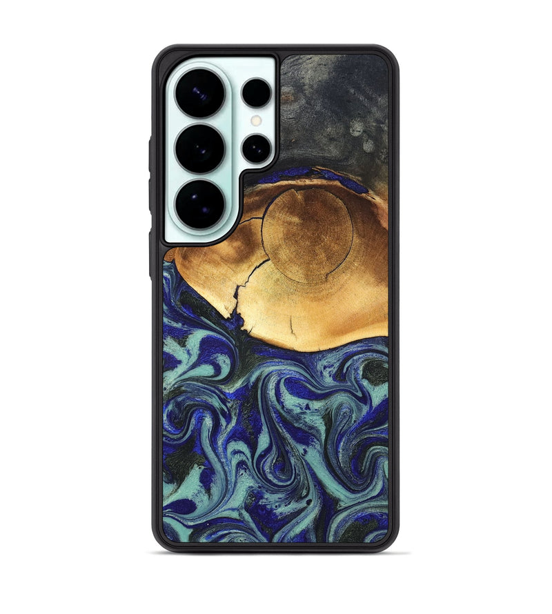 Galaxy S26 Ultra Wood Phone Case - Antonia (Blue, 819799)