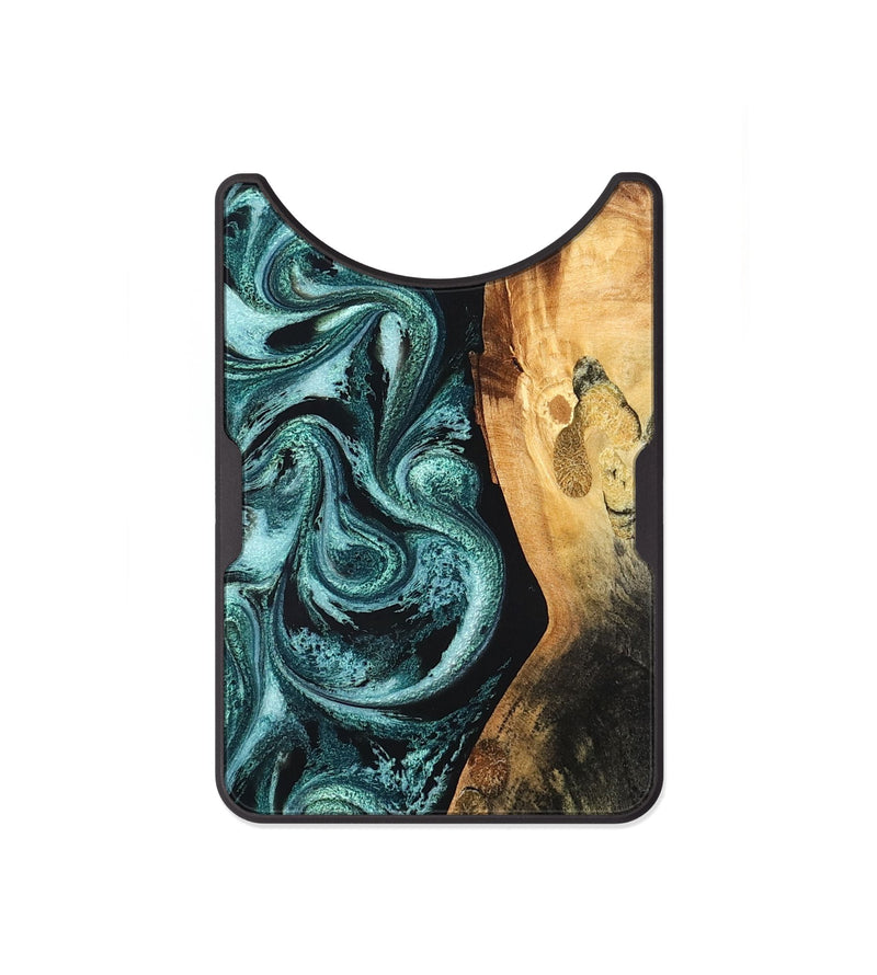 Alloy Wood Wallet - Nikia (Green, 819803)