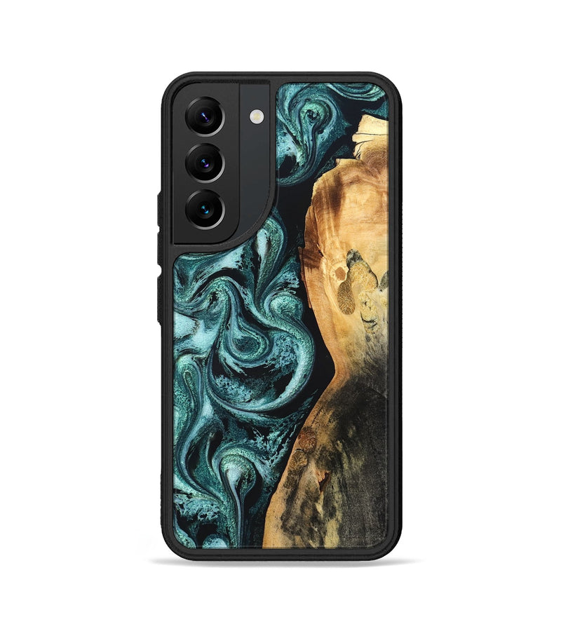 Galaxy S22 Wood Phone Case - Nikia (Green, 819803)