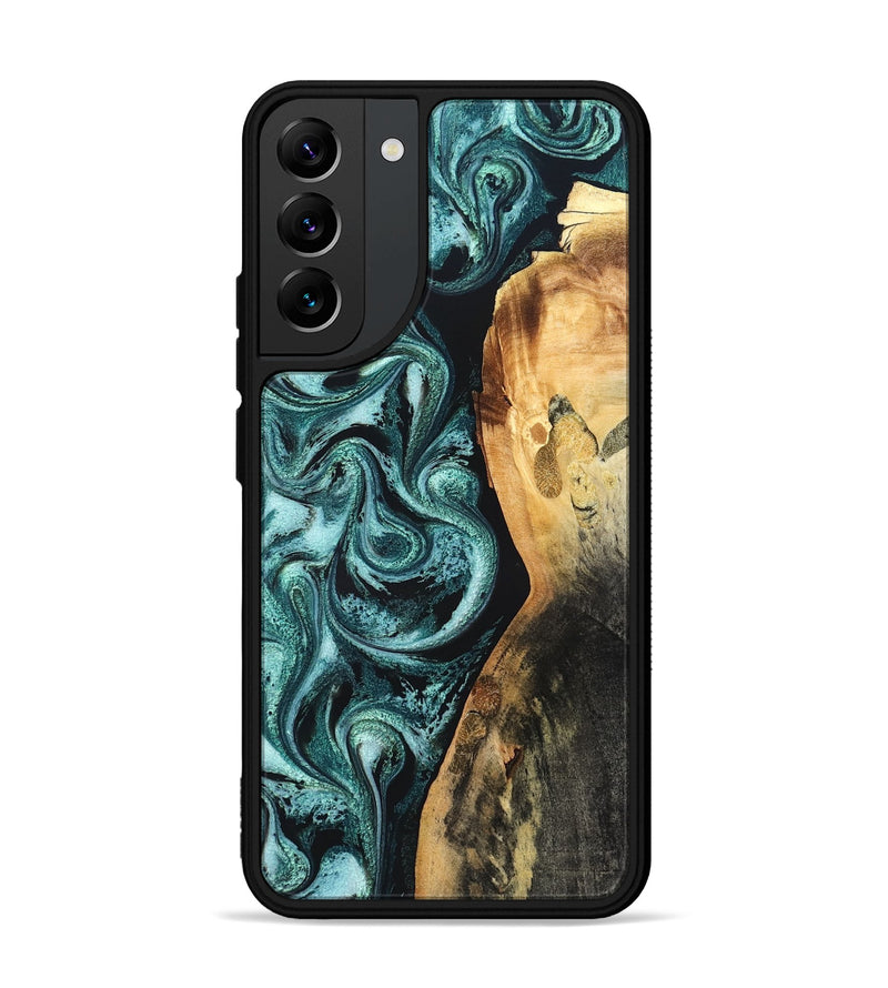 Galaxy S22 Plus Wood Phone Case - Nikia (Green, 819803)