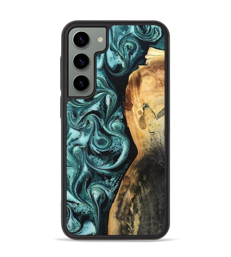 Galaxy S23 Plus Wood Phone Case - Nikia (Green, 819803)