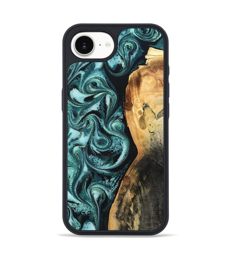 iPhone 16e Wood Phone Case - Nikia (Green, 819803)