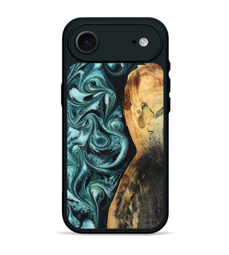 iPhone 17 Air Wood Phone Case - Nikia (Green, 819803)