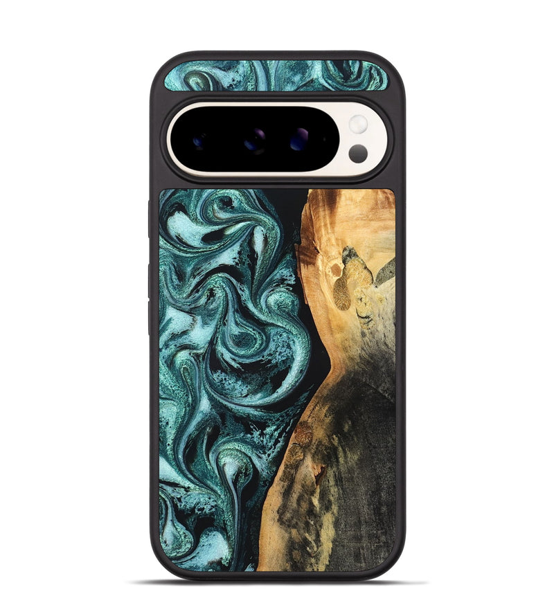 Pixel 9 Wood Phone Case - Nikia (Green, 819803)