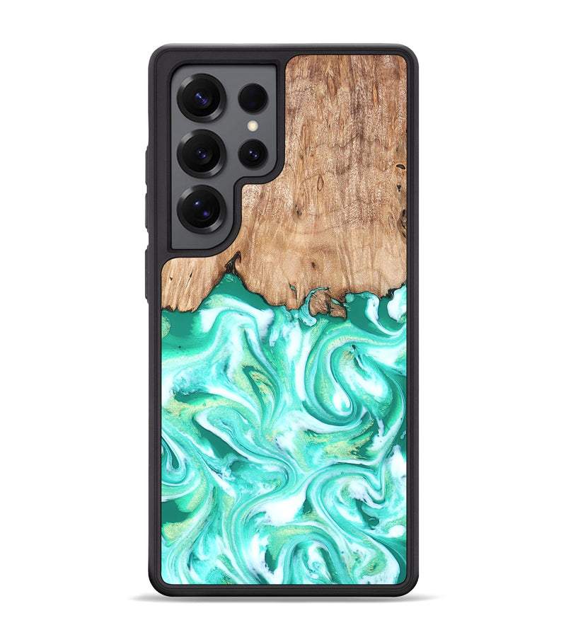 Galaxy S25 Ultra Wood Phone Case - Francis (Green, 819804)