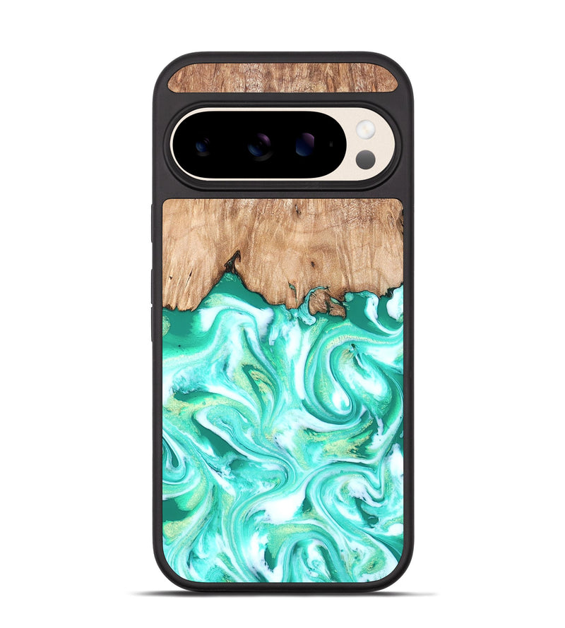 Pixel 10 Wood Phone Case - Francis (Green, 819804)