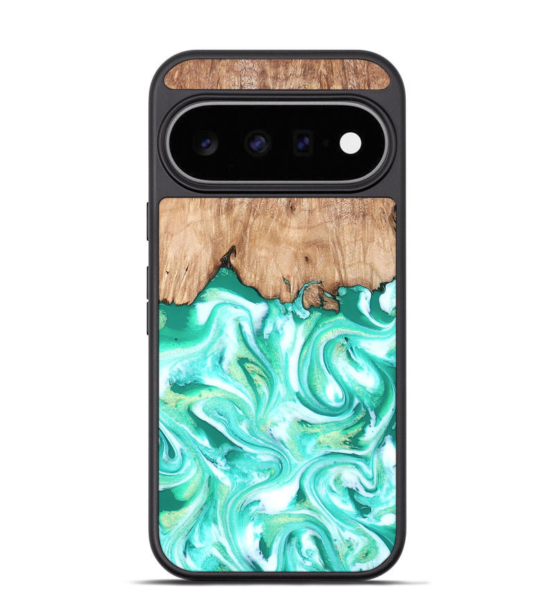 Pixel 11 Pro Wood Phone Case - Francis (Green, 819804)