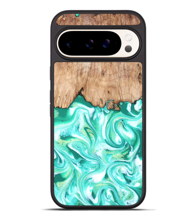 Pixel 9 Pro XL Wood Phone Case - Francis (Green, 819804)