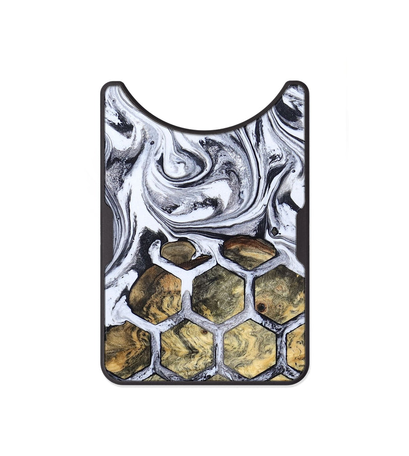 Alloy Wood Wallet - Karla (Pattern, 819818)