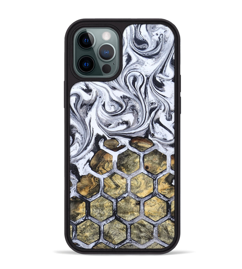 iPhone 12 Pro Max Wood Phone Case - Karla (Pattern, 819818)