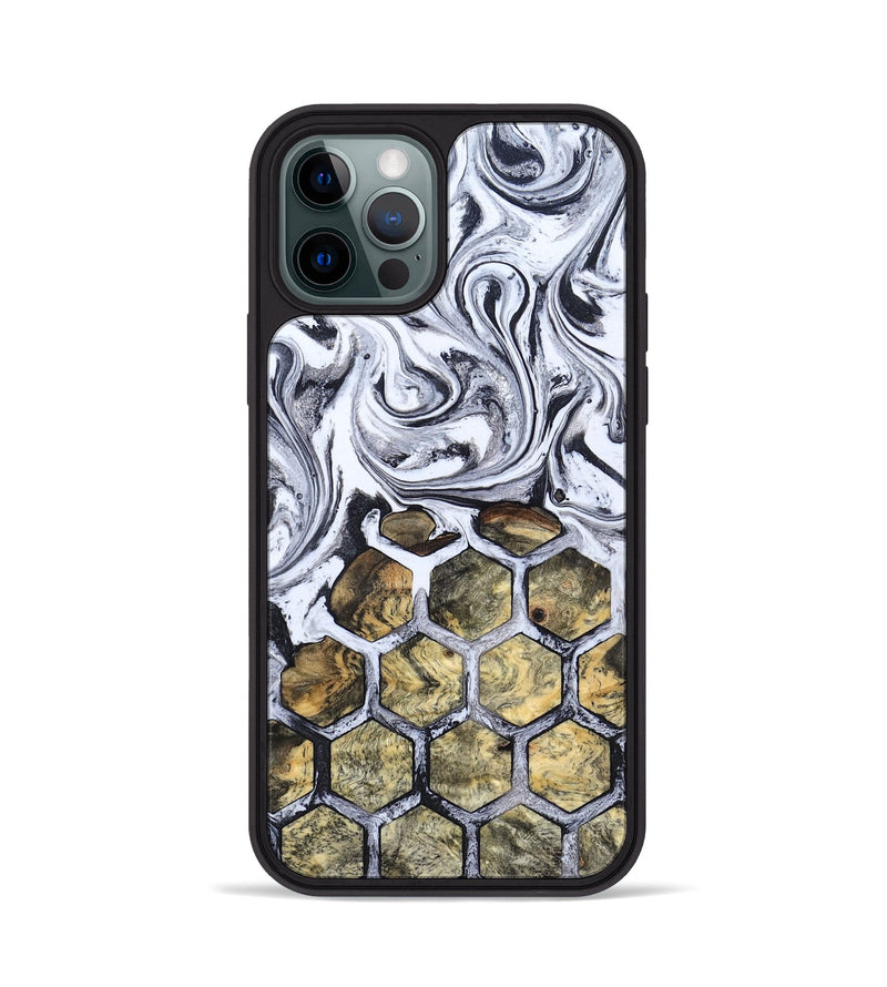 iPhone 12 Pro Wood Phone Case - Karla (Pattern, 819818)