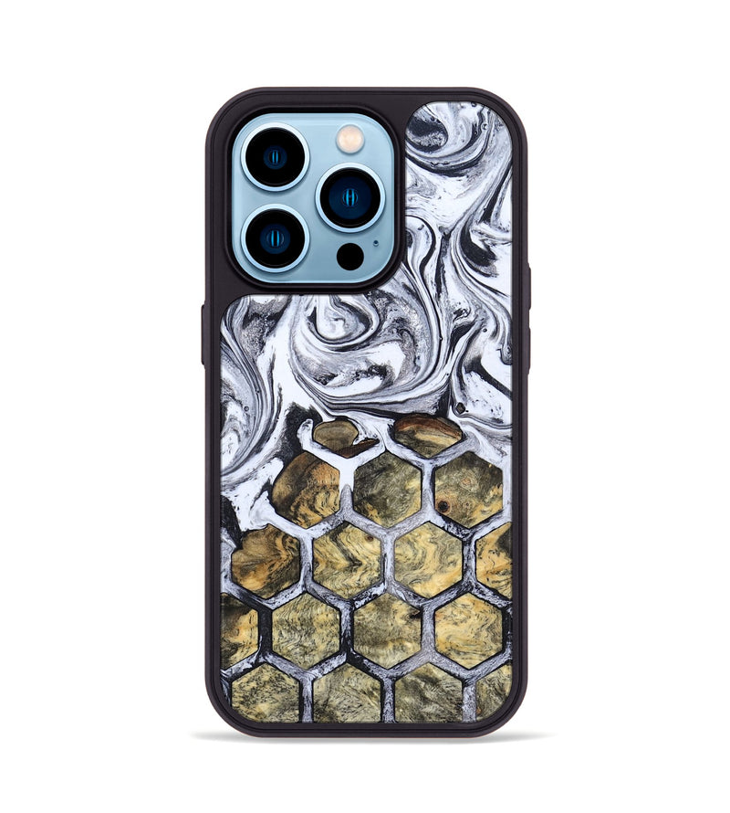 iPhone 14 Pro Wood Phone Case - Karla (Pattern, 819818)