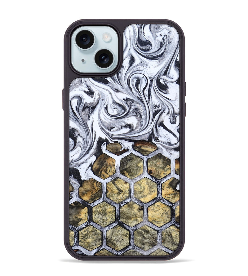 iPhone 15 Plus Wood Phone Case - Karla (Pattern, 819818)