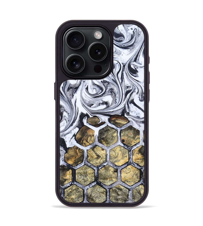 iPhone 15 Pro Wood Phone Case - Karla (Pattern, 819818)