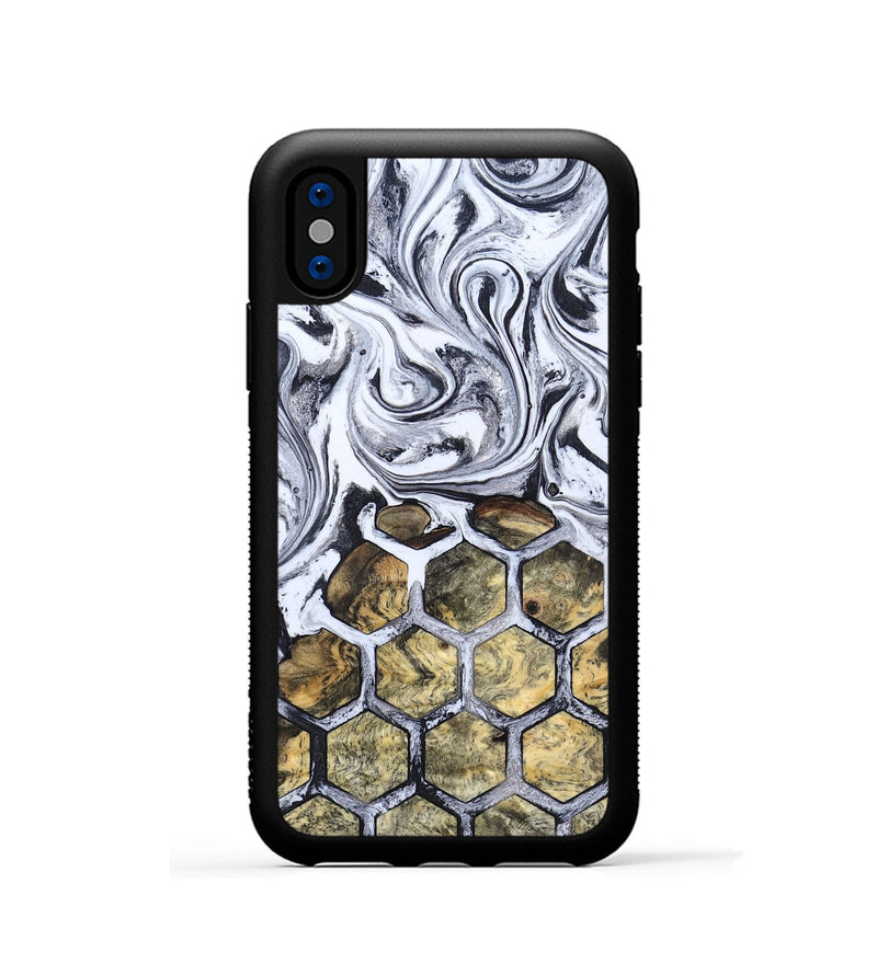 iPhone Xs Wood Phone Case - Karla (Pattern, 819818)