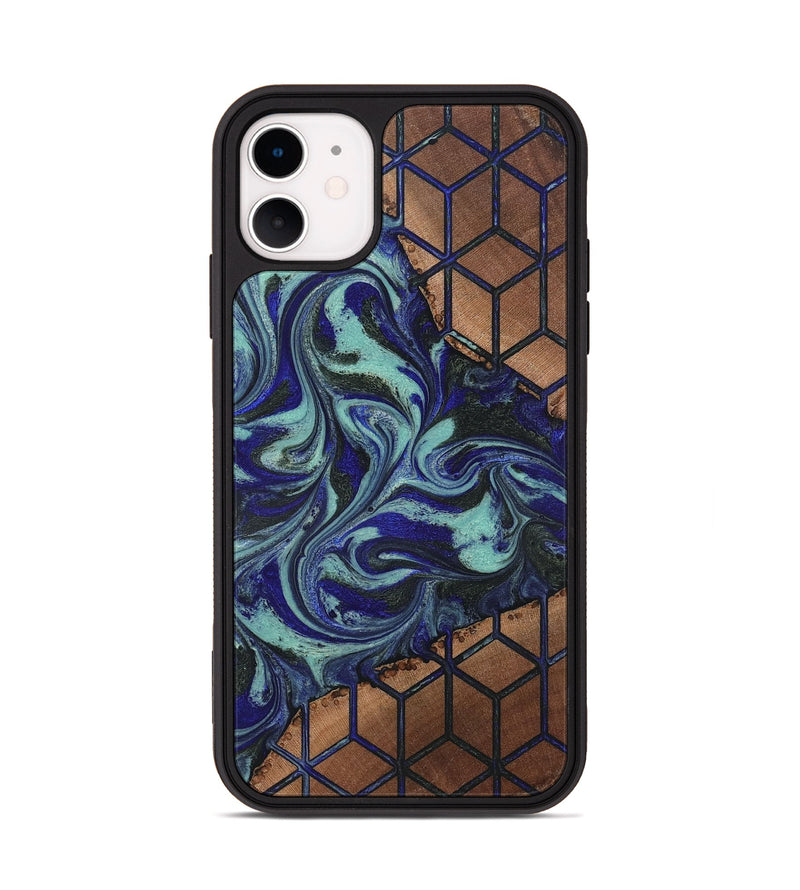 iPhone 11 Wood Phone Case - Susanne (Pattern, 819819)