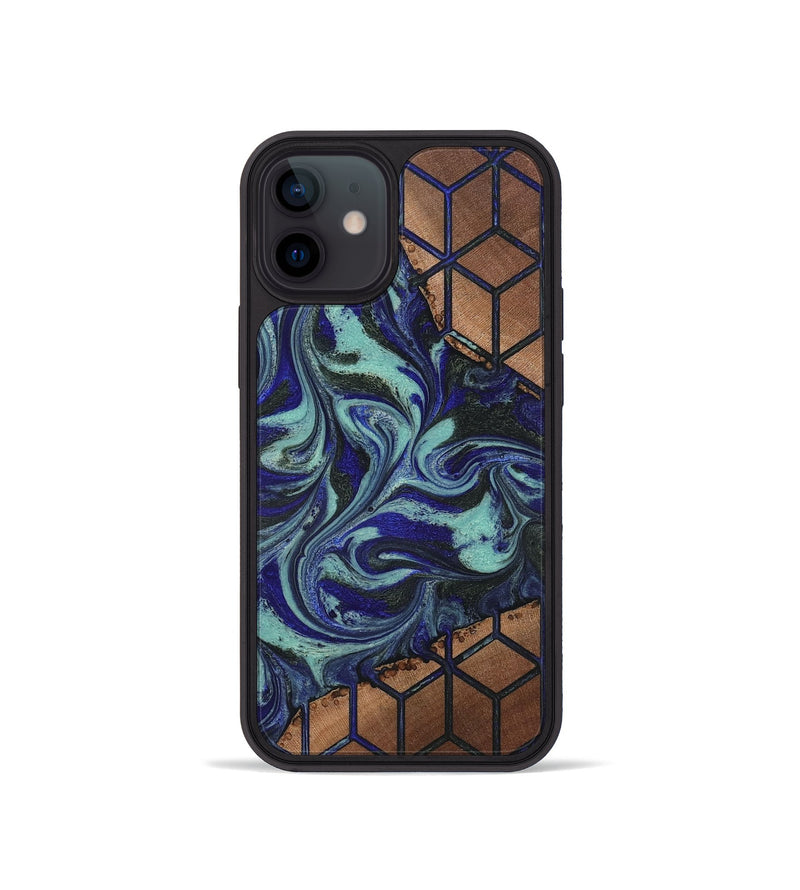 iPhone 12 mini Wood Phone Case - Susanne (Pattern, 819819)