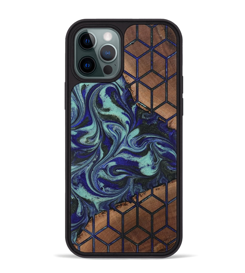 iPhone 12 Pro Max Wood Phone Case - Susanne (Pattern, 819819)