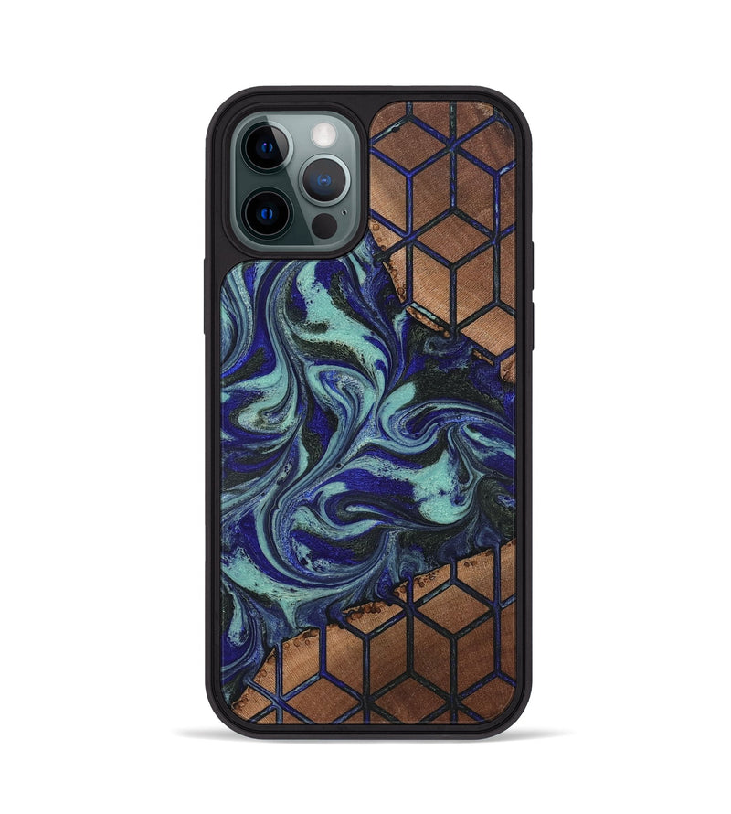 iPhone 12 Pro Wood Phone Case - Susanne (Pattern, 819819)