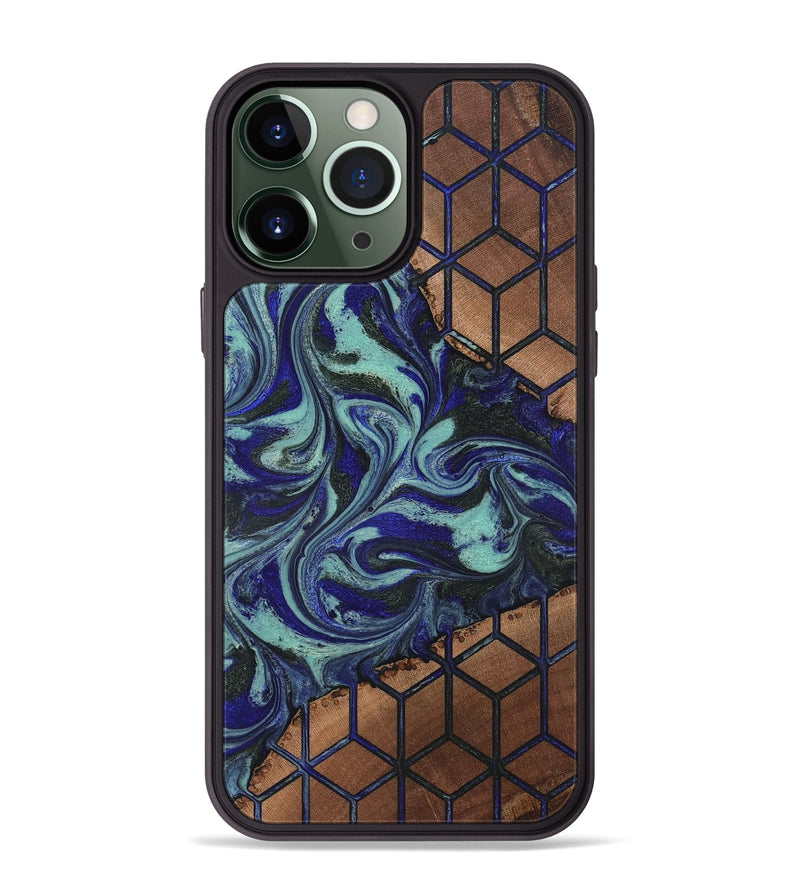 iPhone 13 Pro Max Wood Phone Case - Susanne (Pattern, 819819)
