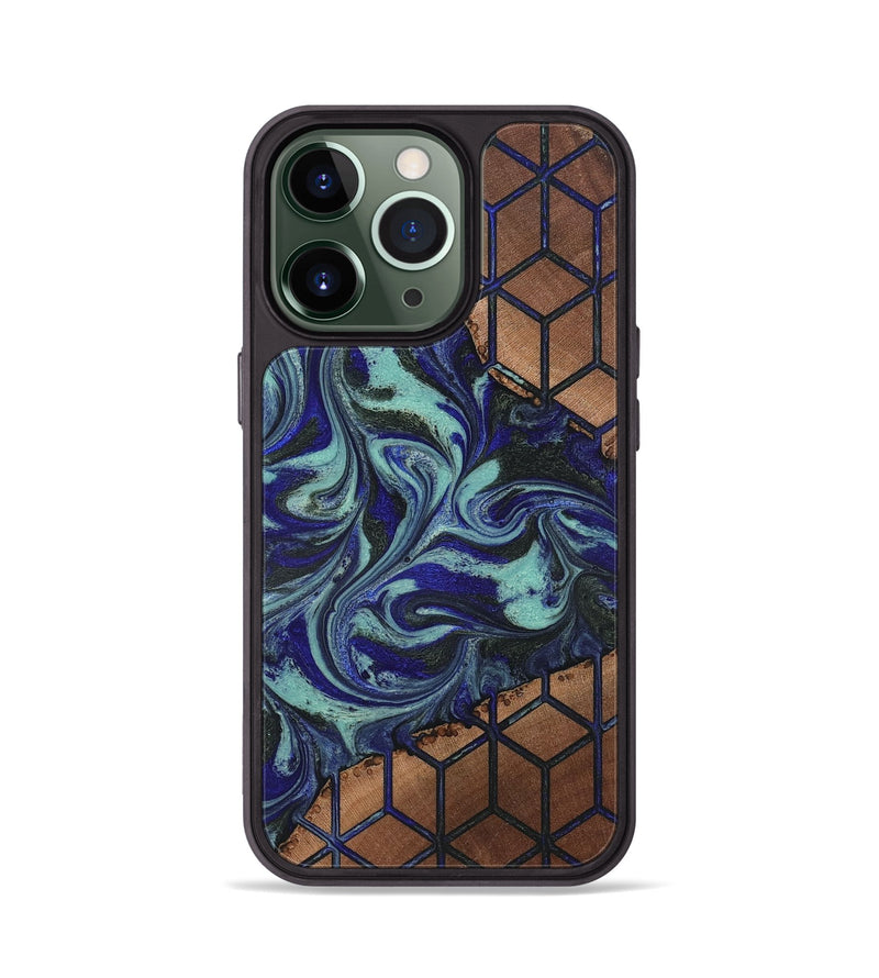 iPhone 13 Pro Wood Phone Case - Susanne (Pattern, 819819)