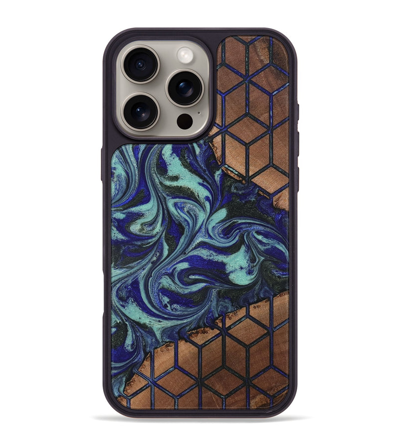 iPhone 16 Pro Max Wood Phone Case - Susanne (Pattern, 819819)