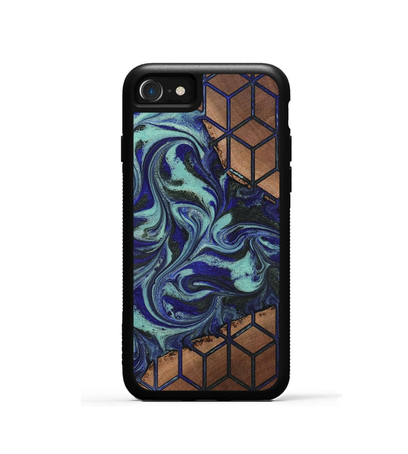 iPhone SE Wood Phone Case - Susanne (Pattern, 819819)
