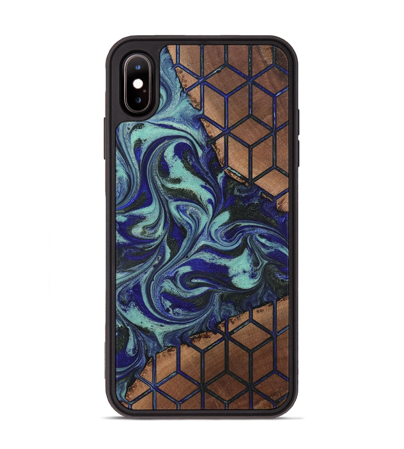 iPhone Xs Max Wood Phone Case - Susanne (Pattern, 819819)