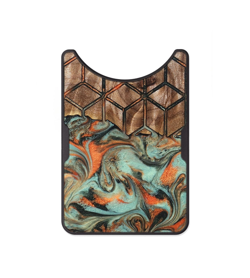 Alloy Wood Wallet - Unique (Pattern, 819820)