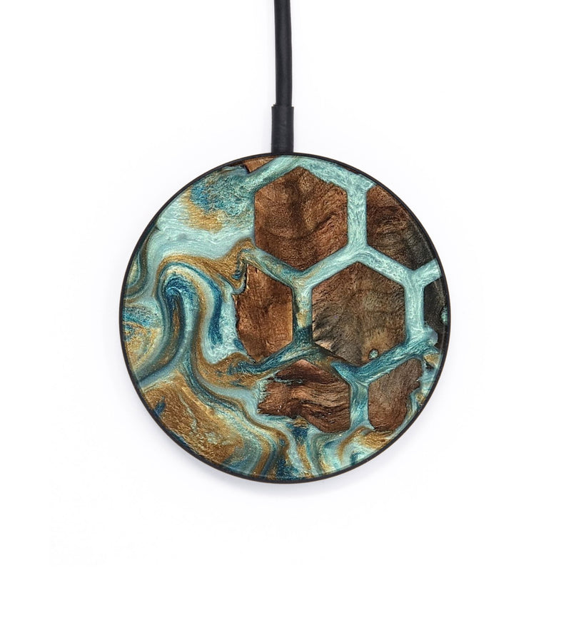 Circle Wood Wireless Charger - Cori (Pattern, 819821)