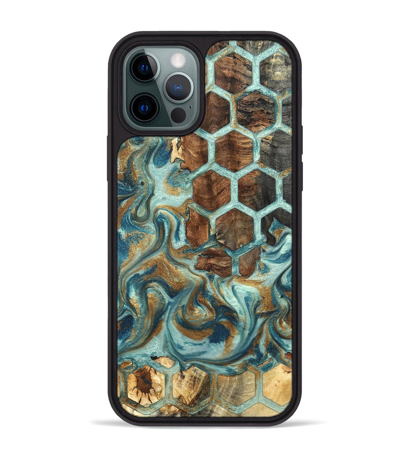 iPhone 12 Pro Max Wood Phone Case - Cori (Pattern, 819821)