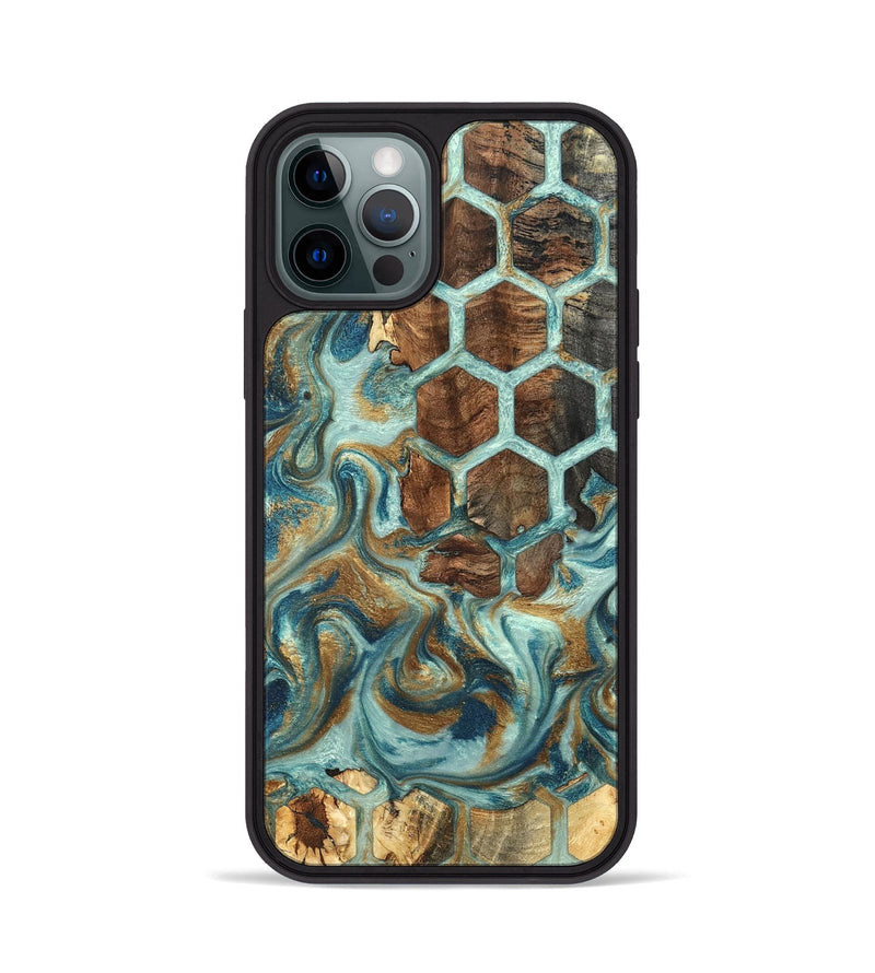 iPhone 12 Pro Wood Phone Case - Cori (Pattern, 819821)