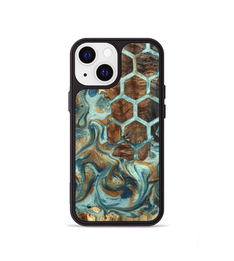 iPhone 13 mini Wood Phone Case - Cori (Pattern, 819821)