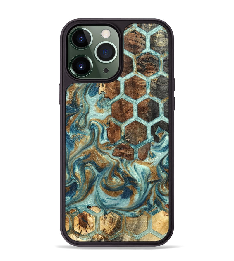 iPhone 13 Pro Max Wood Phone Case - Cori (Pattern, 819821)