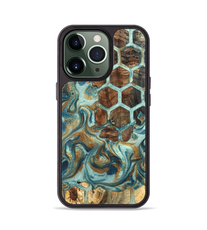 iPhone 13 Pro Wood Phone Case - Cori (Pattern, 819821)
