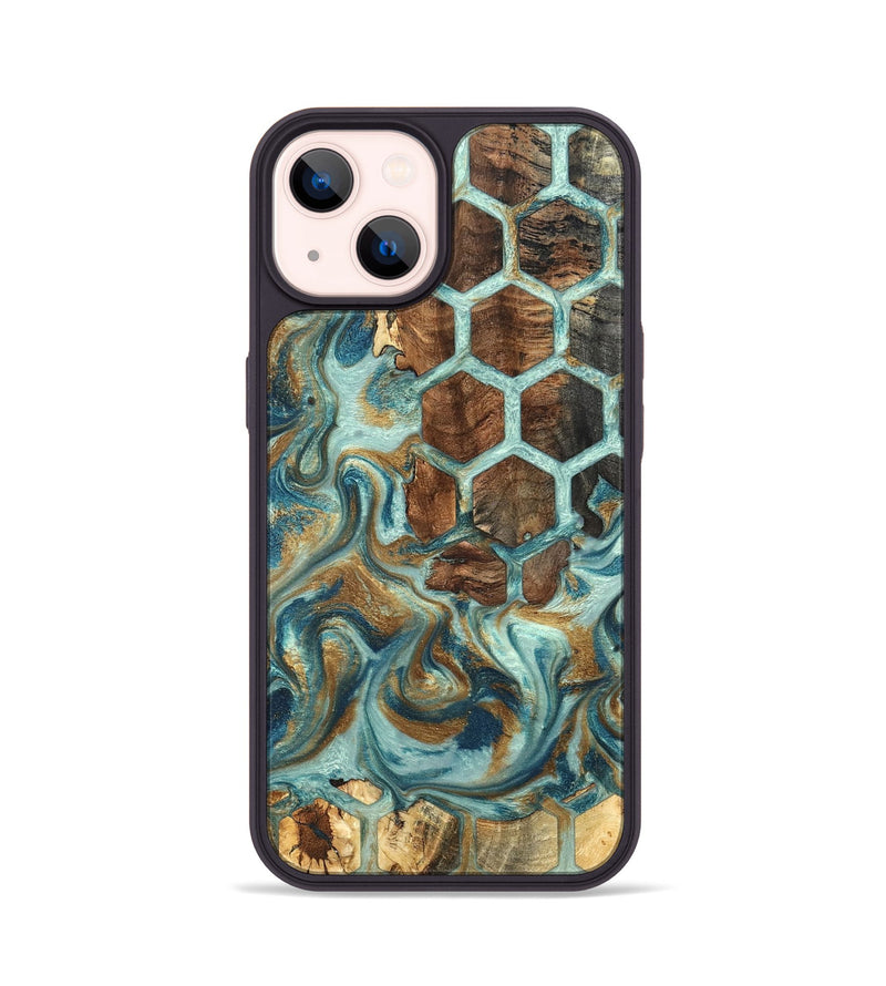 iPhone 14 Wood Phone Case - Cori (Pattern, 819821)