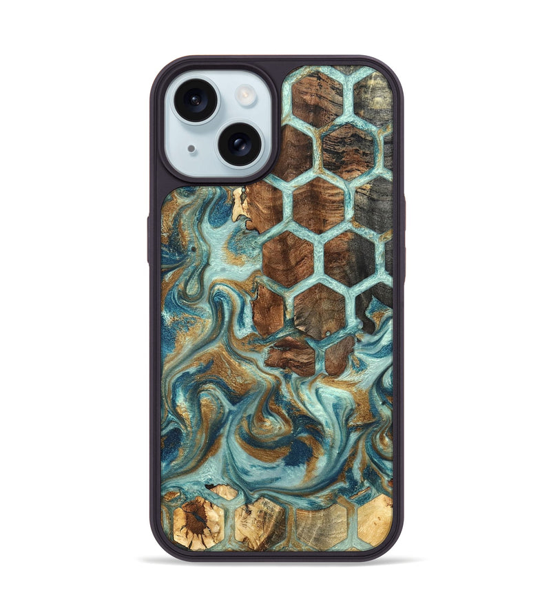 iPhone 15 Wood Phone Case - Cori (Pattern, 819821)