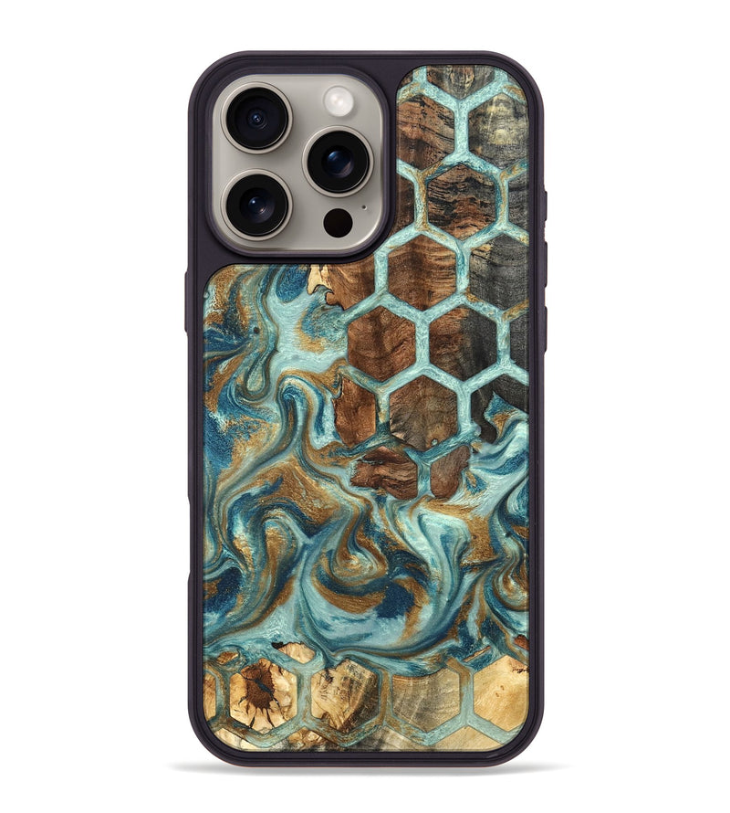 iPhone 16 Pro Max Wood Phone Case - Cori (Pattern, 819821)
